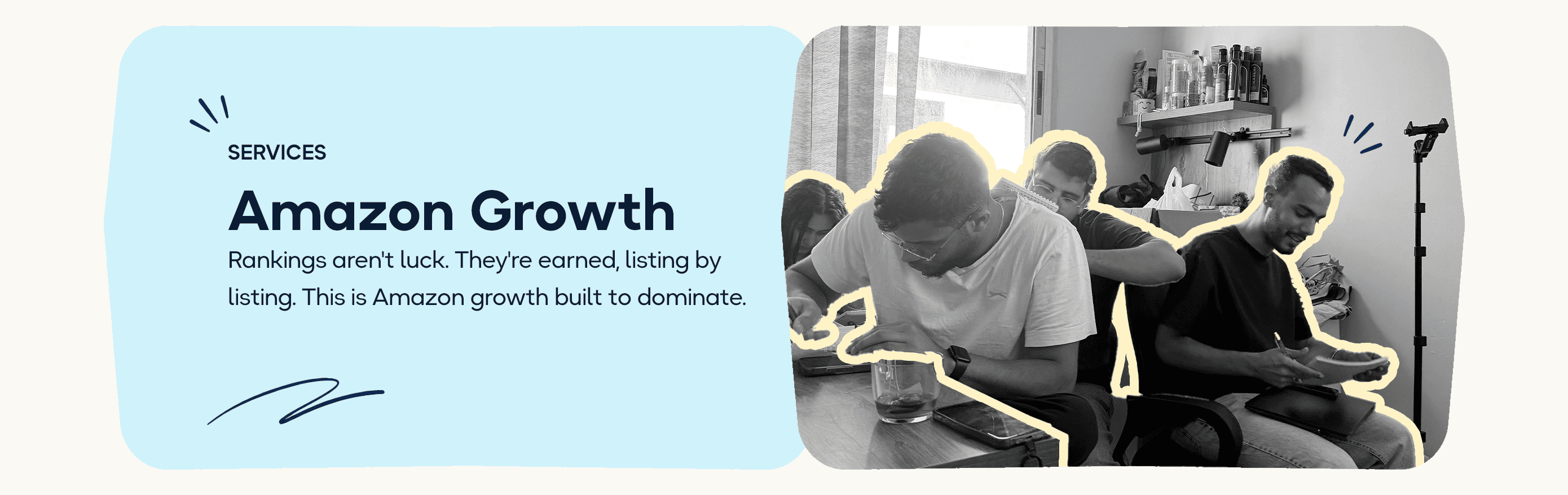 Rankings aren't luck. They're earned, listing by listing — this is Amazon growth built to dominate.
